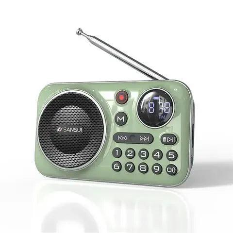 Rádio Sansui F21 Mini Multimídia Portátil Bluetooth USB/Cartão