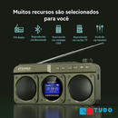 Rádio Sansui F28 Mini Multimídia Portátil Bluetooth USB/Cartão