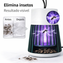 Luminária Armadilha Mata Mosquito UV USB Sem Veneno