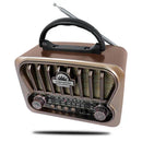 Rádio Vintage V2.0 com USB e Cartão
