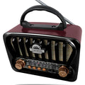 Rádio Vintage V2.0 2025/2026 Bluetooth, USB e Cartão