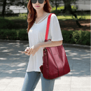 Mochila Feminina Anti Furto de Couro Carolina