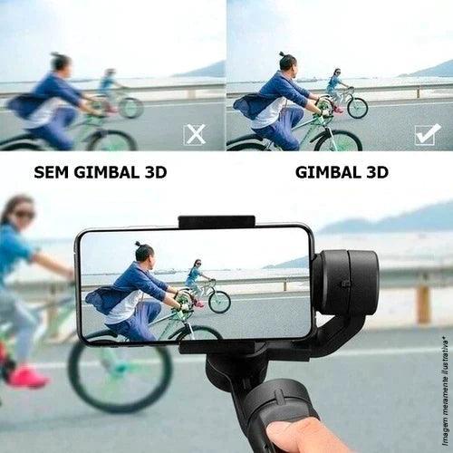 Gimbal - Estabilizador de Celular 3 Eixos - TUDO QUE EU SONHEI