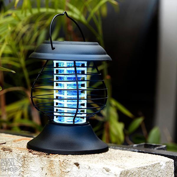 Lanterna Eliminadora de Mosquitos com painel solar - TUDO QUE EU SONHEI