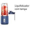 Mini Liquidificador Processador Portátil com 6 Lâminas - TUDO QUE EU SONHEI